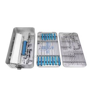 Ensemble d'instruments chirurgicaux de reconstruction ACL PCL manuel kit d'outils d'arthroscopie orthopédique pour la chirurgie de réparation des ligaments - Product Image 1