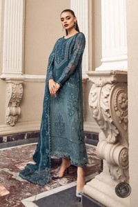 Latest High Quality 3-Piece Chiffon Collection for Women Pakistani Punjabi Bridal <b>Wedding</b> Party Wear <b>Dress</b> Salwar Kameez - Product Image 3