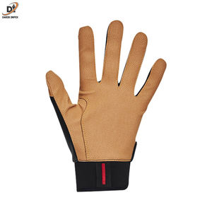 Guantes de béisbol de piel de oveja de alta calidad, guantes de bateo profesionales OEM personalizados con gran agarre, gran oferta de los fabricantes - Product Image 4