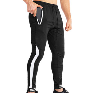 Pantalon d'entraînement décontracté pour homme grande taille avec logo personnalisé vêtements de sport de plein air taille moyenne en toile légère avec motif droit - Product Image 1