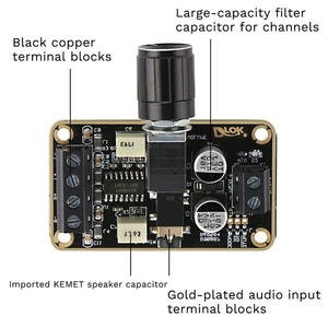 5W + 5W pam8406 Stereo Dual Channel kỹ thuật số khuếch đại Board 5V âm thanh thiết bị âm thanh - Product Image 2