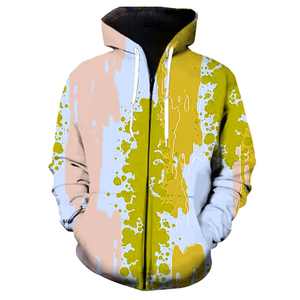 Sweat à capuche en molleton épais par sublimation, imprimé sur mesure, vêtements de sport décontractés, vente en gros, sweat à capuche personnalisé pour homme avec poche kangourou - Product Image 3