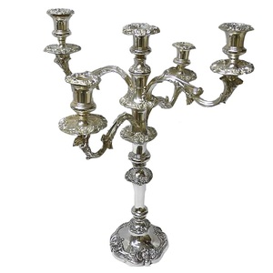 เชิงเทียนโลหะตกแต่งสไตล์โบราณ - Product Image 3