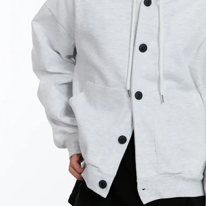 Sudadera con Capucha de Invierno para Hombre, con Cierre de Botones, Diseño de Logotipo Personalizado, Precio Económico, Colección de Invierno, Tendencia, Precio al por Mayor para Compradores al por Mayor - Product Image 3