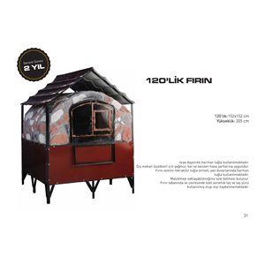 Barbecue de jardin extérieur modulaire Barbecue en béton de pierre ponce au charbon de bois résistant à la chaleur 28 "Grilles de barbecue au charbon de bois - Product Image 1