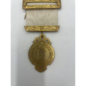 Nuevo Adornado Vintage MASONS Regalia MEDALLA - Product Image 1