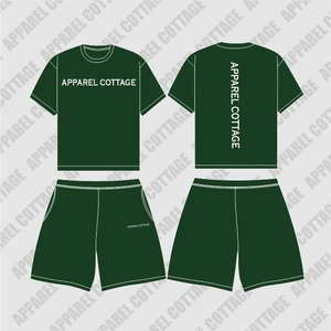 Alta calidad azul marino 100% algodón 400GSM secado rápido ecológico transpirable Vintage desgastado impreso pantalones cortos deportivos para hombres - Product Image 4