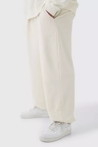 กางเกงจ็อกเกอร์สีดำพรีเมี่ยมสำหรับผู้ชายผ้าฝ้ายขนาดใหญ่ออกแบบได้ตามต้องการมีคุณภาพ2024 - Product Image 3