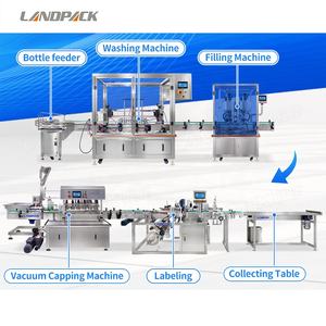 Ligne de remplissage de liquide entièrement automatique à engrenages linéaires 60 Bpm pour sauce piquante, <span class=keywords><strong>caviar</strong></span> - Product Image 4