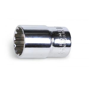 BETA 1/2 ''Chrome-Plated Gear Lock Hand Sockets Producto multipaquete - Product Image 1