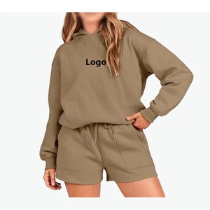 Sweat à capuche long surdimensionné pour femme, en coton mélangé doux, velours, coupe décontractée, confortable, pour tous les jours, vêtements de rue, hiver - Product Image 2