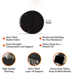 Muñeca Codo Rodilleras Correas elásticas Brace Soporte Protector Levantamiento de pesas Entrenamiento Culturismo Gimnasio Fitness - Product Image 4