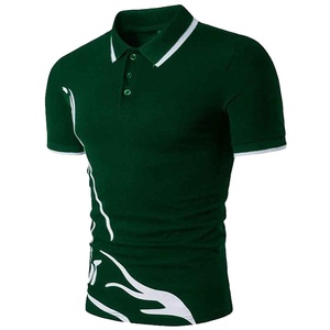 Polo homme moderne coupe slim avec col côtelé élégant et matière en piqué durable, idéal pour les hommes. - Product Image 2