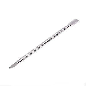 Poussoir à cuticules à double extrémité en acier inoxydable Offre Spéciale QNQ meilleure qualité maintenant disponible dans un nouveau prix raisonnable Poussoirs à cuticules - Product Image 1