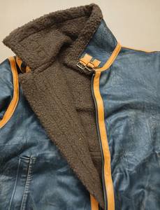 Nueva Edición, Abrigo de Cuero de Alta Calidad para Hombre, Chaqueta de Cuero Genuino de Oveja para Mujer, Chaqueta de Cuero con Piel de Oveja Genuina para Invierno - Product Image 6