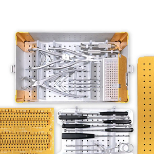 Juego de Instrumentos Quirúrgicos Manuales de Acero Inoxidable de Alta Calidad para Cirugía de Columna Vertebral, Aprobado por CE e ISO, Uso Hospitalario, Grado A+, Gran Venta - Product Image 1