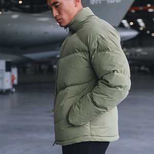 Chaquetas acolchadas cálidas de invierno para hombre 2026, venta al por mayor, nueva chaqueta acolchada estampada para hombre, chaqueta acolchada con burbujas, OEM personalizado - Product Image 3