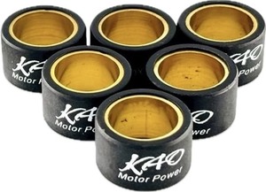 Xe tay ga mới CVT nâng cấp 20x12mm Con lăn trọng lượng màu đen cho Yamaha nmax BWS KAO csrk thiết kế cổ điển điều chỉnh các bộ phận hiệu suất - Product Image 2