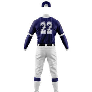 Uniforme de Béisbol de Secado Rápido de Alta Calidad y Nuevo Diseño en Venta al por Mayor, Uniforme de Béisbol Transpirable, Ropa Deportiva Sublimada para Equipos - Product Image 4