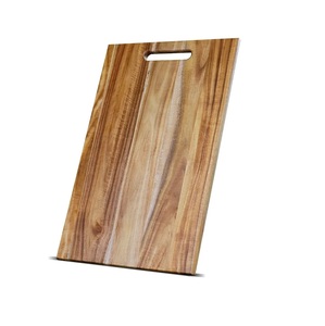 Planches à découper en bois polies faites à la main blocs de boucher écologiques pour couper les aliments ustensiles de cuisine exquis - Product Image 5