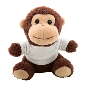 Peluche de Mono RPET Reutilizable, Gadgets Ecológicos, Producto Deportivo Promocional - Product Image 1