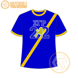 Vente en gros de t-shirt Sigma Gamma Rho pour femmes vêtements de sororité jersey de coton t-shirt respirant de haute qualité vêtements grecs pour femmes - Product Image 1