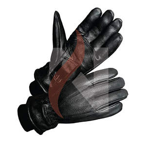 Venta al por mayor de guantes de invierno de cuero de moda y entrega rápida a prueba de viento aislamiento térmico y protección perfecta para el frío. - Product Image 4
