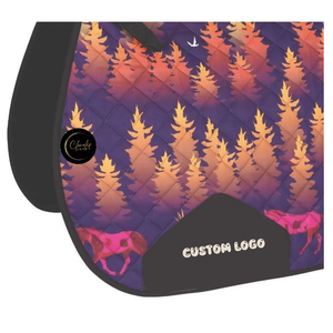 CLOVELIS IMPEX Fournisseur en gros de tapis de selle de dressage personnalisés, fabricant de tapis de selle avec logo personnalisé, qualité d'exportation - Product Image 2