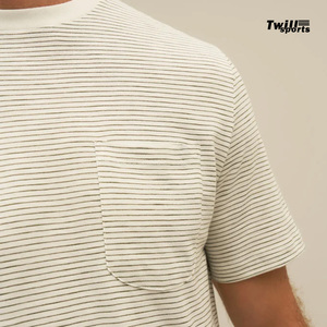 Conjunto de dos piezas deportivo informal para hombre con logotipo privado personalizado OEM, Camiseta de algodón suave 100% de alta calidad con forro de camisas exteriores, talla L - Product Image 5