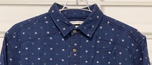 <b>Men's</b> Premium Dobby Quality 100% Cotton <b>Satin</b> Full Sleeve AOP Casual <b>Shirt</b> Breathable and Anti-Wrinkle Washed Look - Product Image 3