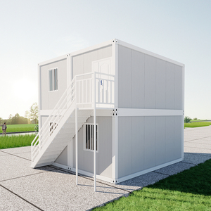 Casa Contenedor de Lujo Prefabricada y Expandible de 20 Pies/40 Pies, Lista para Usar, con 2 Dormitorios, Estructura de Acero Prefabricada, Casa Portátil - Product Image 5