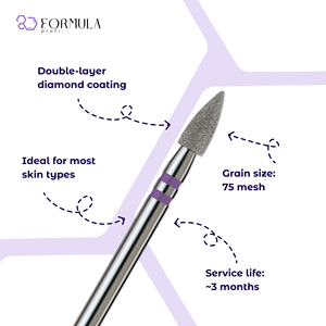 หัวเจียรเพชรอเนกประสงค์ 3.0 มม. สีม่วง PRO สำหรับมืออาชีพ - Product Image 2