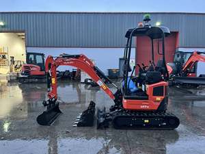 Mini-excavatrice hydraulique à double vitesse EXCAVATOR U17-5 pour moteur et pompe, godet de 0,2 m, poids opérationnel de 1,8 tonne, pour utilisation - Product Image 6