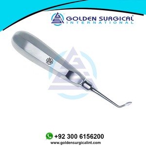 Elevador de Raíces Dentales Bernard, Tipo Bayoneta Angulada |   Instrumentos Dentales de Acero Inoxidable para Ortodoncia - Product Image 2