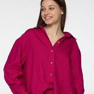 กางเกงขากว้างสำหรับเล่นโยคะสไตล์โบโฮกางเกงสีแดงมีกระเป๋าสำหรับใส่ในช่วงเทศกาลวันหยุดฤดูร้อน - Product Image 1