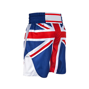 Shorts de combat MMA extensibles de haute qualité, unisexe, pour joueurs professionnels, avec logo personnalisé, impression drapeau, production durable OEM, livraison rapide - Product Image 2