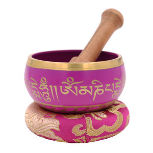 ชามเล่นโยคะทำจากอะลูมิเนียมทรงกลมใช้สำหรับฝึกสมาธิแบบธิเบต - Product Image 3