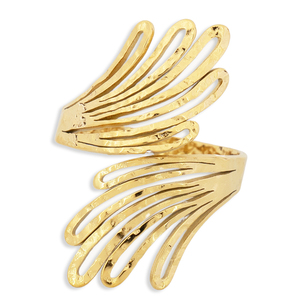 Anillo CUCOCUCA YXQ R136 de Acero Inoxidable con Baño de Oro Premium, Diseño Artístico Exclusivo para los Más Exigentes, Envío en 48h a la UE - Product Image 1