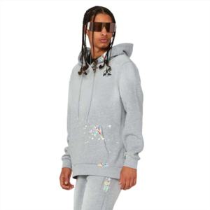 เสื้อสเวตเตอร์ผ้าฟอกกรดแบบเรียงซ้อนสุดหรูทันสมัยและสวมใส่สบายชุดวอร์มสำหรับผู้ชายปรับแต่งได้ตามต้องการ - Product Image 4