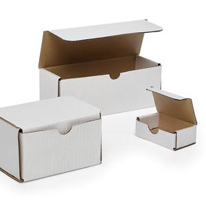 Tuck Top Corrugated Mailer <b>Boxes</b> Recycled Rigid <b>Boxes</b> with Embossing Aseptic Gifting Packaging - Product Image 1