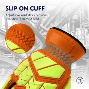 Gants en TPR résistant aux chocs et aux coupures directes en usine OEM - Product Image 3