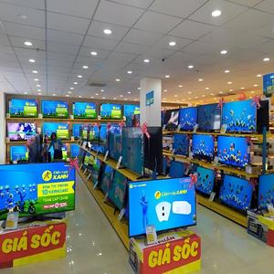 ADong Étagères métalliques double face A41 personnalisées, présentoir de magasin de supermarché pour le stockage de la télévision en vente - Product Image 3