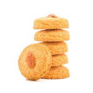 Biscuits à l'orange délicats de qualité supérieure-Texture unique Farine d'amande partiellement déshuilée-Délice plus sain et moins sucré - Product Image 5