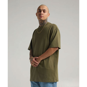 Shaka Wear Adult Max Heavyweight Camiseta con estilo Camiseta casual Lisa Camiseta transpirable suelta - Product Image 1