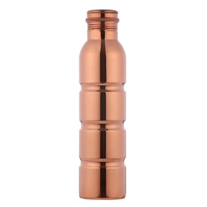 Botellas de agua de cobre puro 100% de calidad superior Botella de agua de cobre antigua de alta calidad al precio más bajo Muestra gratis. - Product Image 6