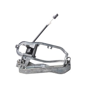 Support métallique de poignée de porte extérieure arrière gauche - Câble long pour BMW X5 Série E53 - Product Image 1
