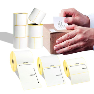 Etiquetas Térmicas Directas Transparentes para Envíos, 4x6, con Recubrimiento Superior, 100x150, 500 por Rollo - Product Image 2