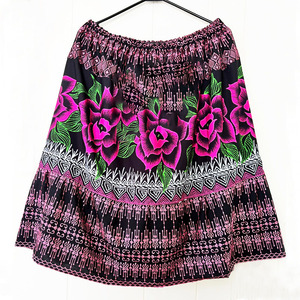 Falda de verano con estampado de animales para mujer, diseño Tribal Hawaiano de tela de alta calidad personalizado con detalle de cintura - Product Image 5