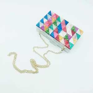 Party ware Woman Resin Clutch Unique Design Solid Butterfly Charm Bag Set for Women's Wedding-Complete Bag Set Creative Design - Product Image 5