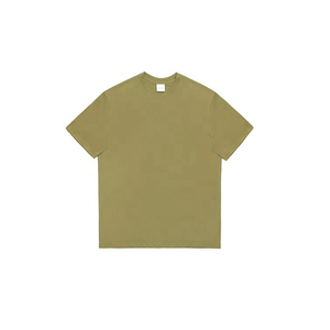 T-shirt pour homme 100% coton personnalisé, écologique, à séchage rapide, respirant, coupe ample, de haute qualité, OEM, décontracté, vierge - Product Image 4